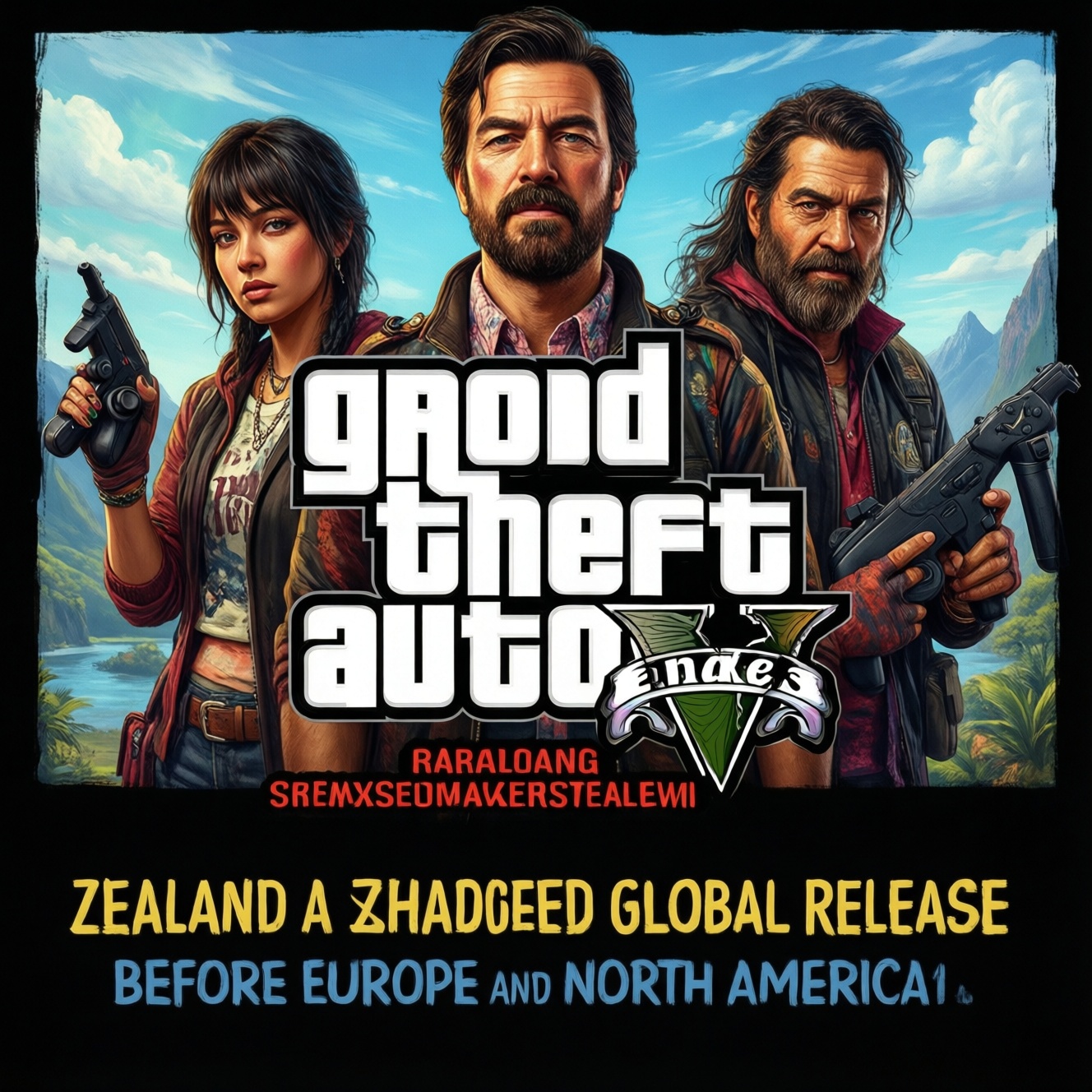 Gta Vi выйдет раньше в Новой Зеландии: как пройдёт региональный релиз игры